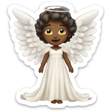 beautiful angel sticker