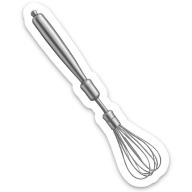 Kitchen whisk sticker