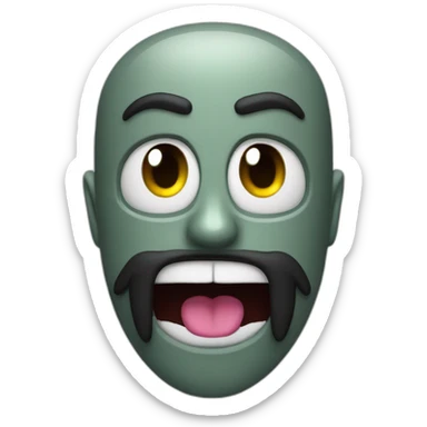 merc with a mouth sticker