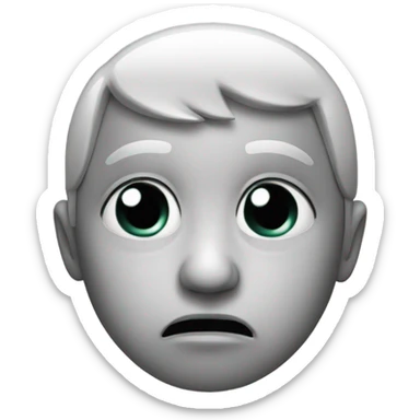 sad with tear sticker