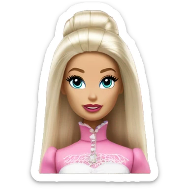 Barbie’s Queen Anne Victorian haunted mossy overgrown mansion sticker