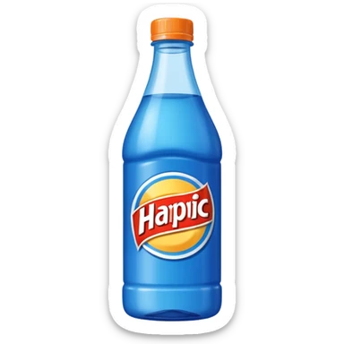 Harpic sticker
