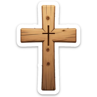 cancel Cross  sticker