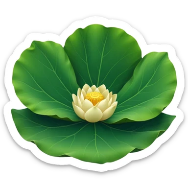 lotus leaf sticker