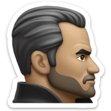 vita corleone god father sticker