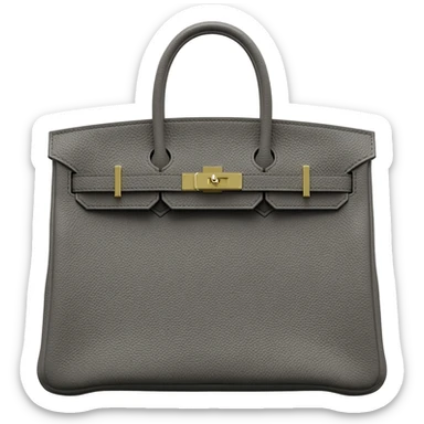 gray matt birkin gold hardware hermes bag sticker