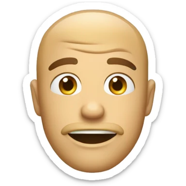 Qui rigole en versant une larme  sticker