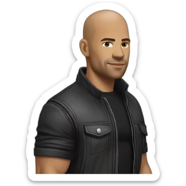 Dominic Toretto sticker