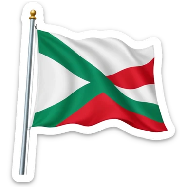Basque country flag sticker