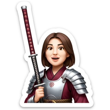Resolute Samurai sticker