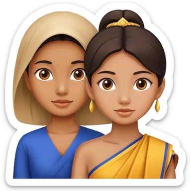 My Girl and me in Thailand sticker