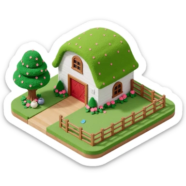 sprite sheet of an upgradable farm sticker