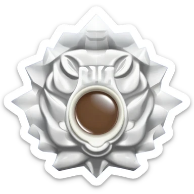 packet of Police's coffee sticker