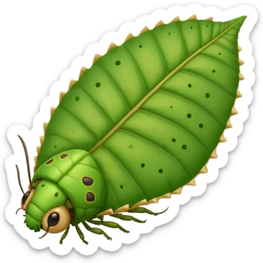 moth, life cycle stage3 sticker