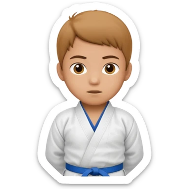 judo kid sticker