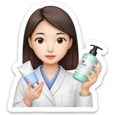 skin care Kit Rituals korean girl sticker