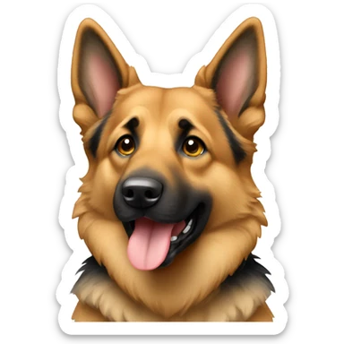 Berger allemand  sticker