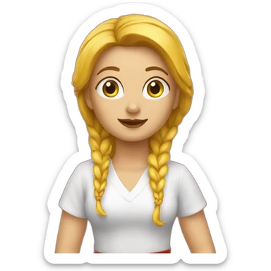 PaysSyrien vers rouge blanc sticker