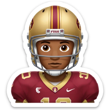 Fsu Seminoles football sticker