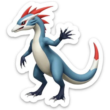 Silvally-Amaura-Latias-Salandit-fusion, full body sticker