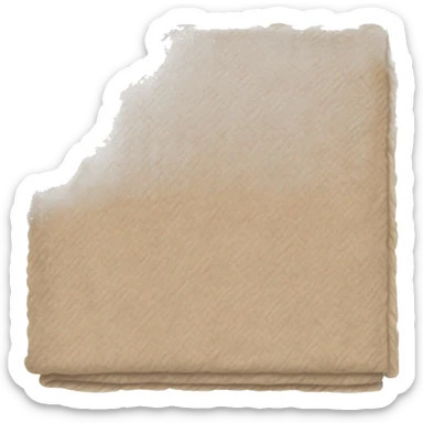 Beige cozy blanket sticker