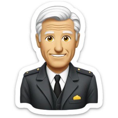 Leslie Nielsen sticker