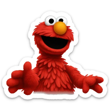 Elmo sticker