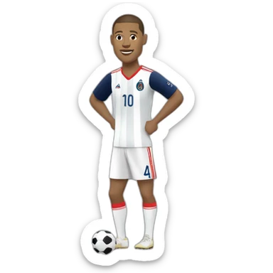 Mbappé qui fait du flamenco sticker