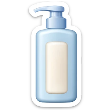 Lotion sticker