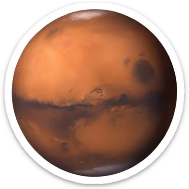 mars sticker