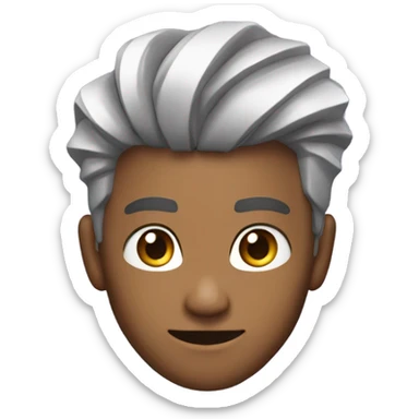 The twitch streamer Ninja with the haircut low taper fade sticker