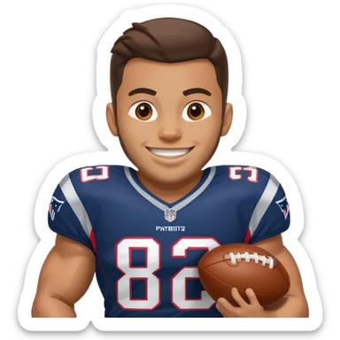 New England Patriots sticker