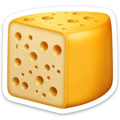 cheese sticker