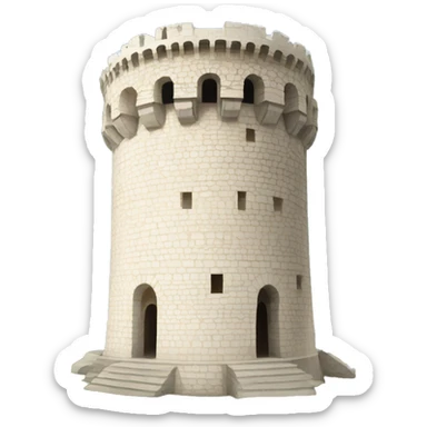 Thessaloniki white tower sticker
