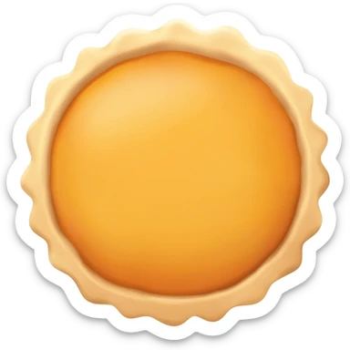 whole thanksgiving pie sticker