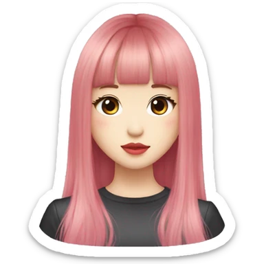 Lalisa Manobal from Blackpink 2016 debut sticker