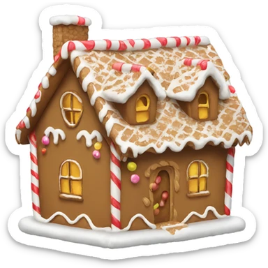 Gingerbread house  sticker