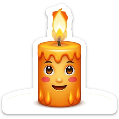 Candle Flame sticker