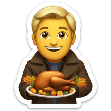 Happy thanksgiving  sticker