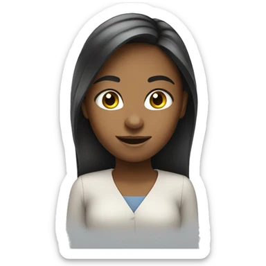 girl got Promotion sticker