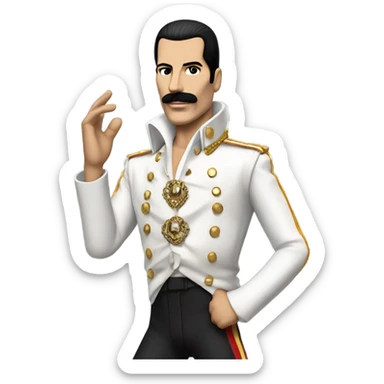 Freddie Mercury  macho sticker