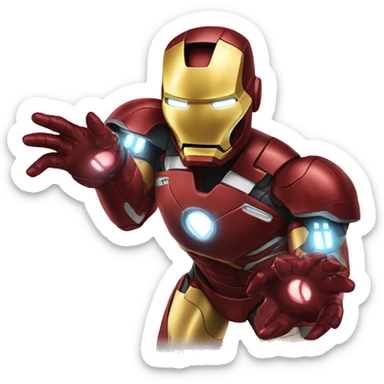 Ironman sticker