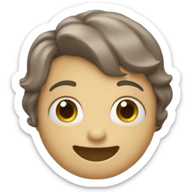 caca heureux  sticker