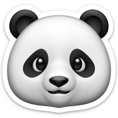 panda icon that says csa on a phone screen sticker