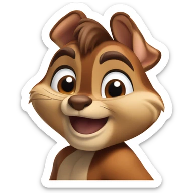 Chip an dale Disney sticker