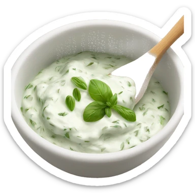 tzatziki dip sticker