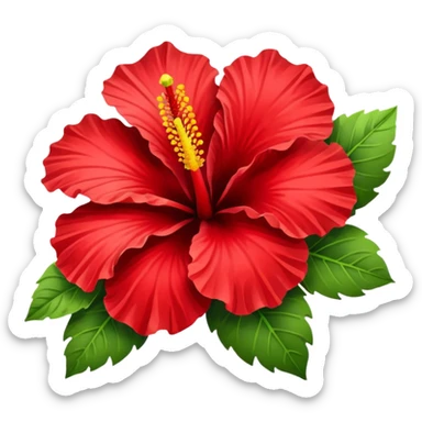Hibiscus  sticker