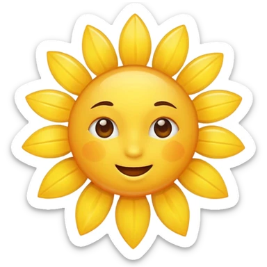 sunshine sticker