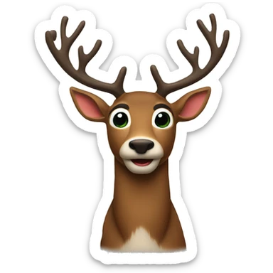 Rudolf sticker
