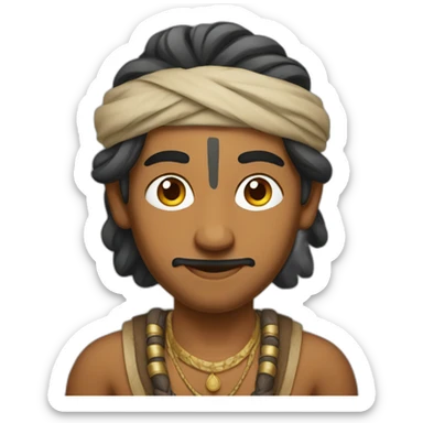 merchant indian sticker